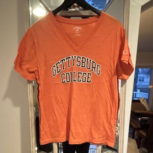 League Gettysburg College Women’s  X-Large Orange T-Shirt